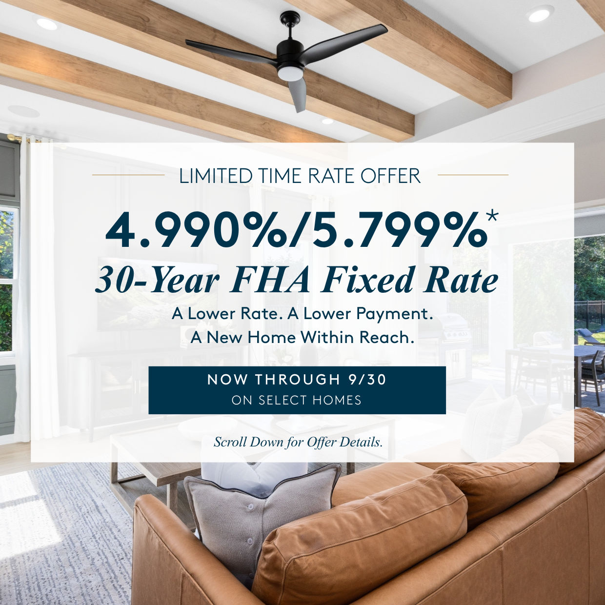 Limited Time Rate Offer