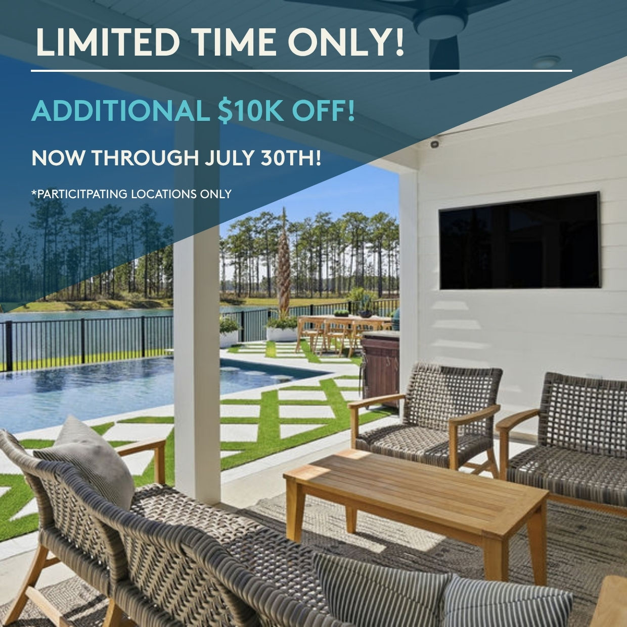 Additional $10k off Your Future Home!