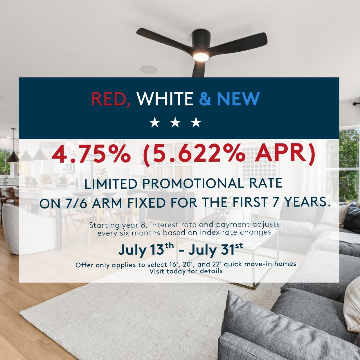 Red, White, & New Savings