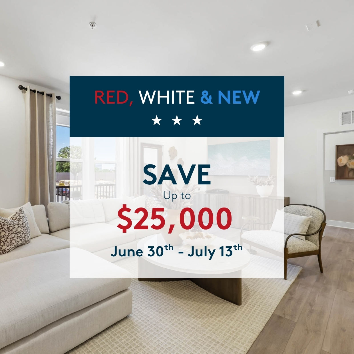 Red, White, & New Savings