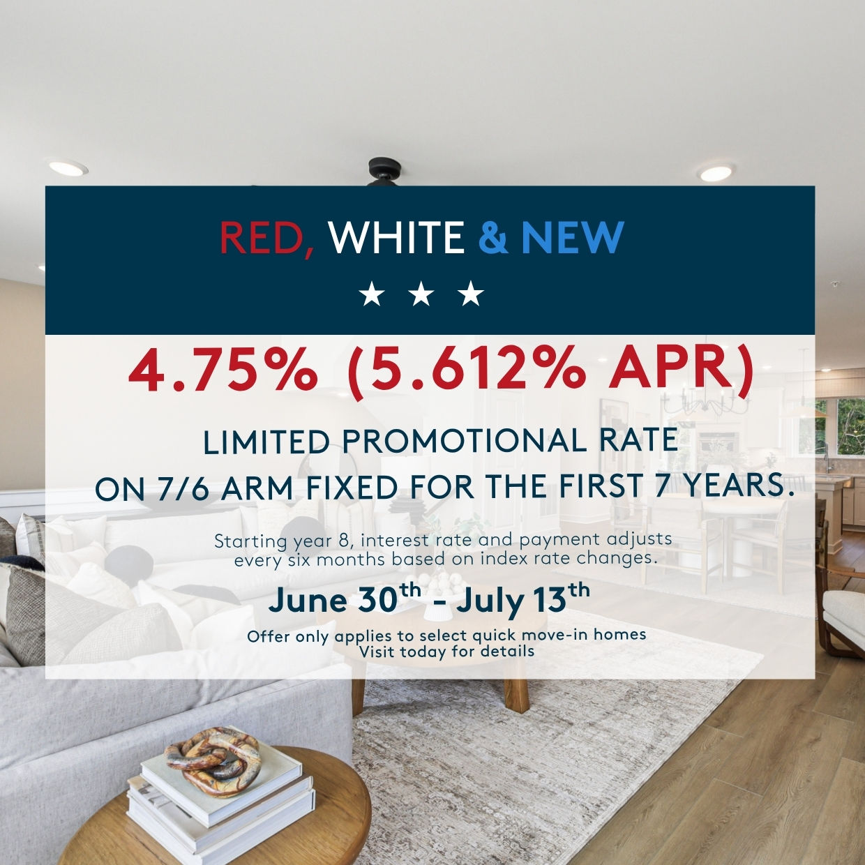Red, White, & New Savings