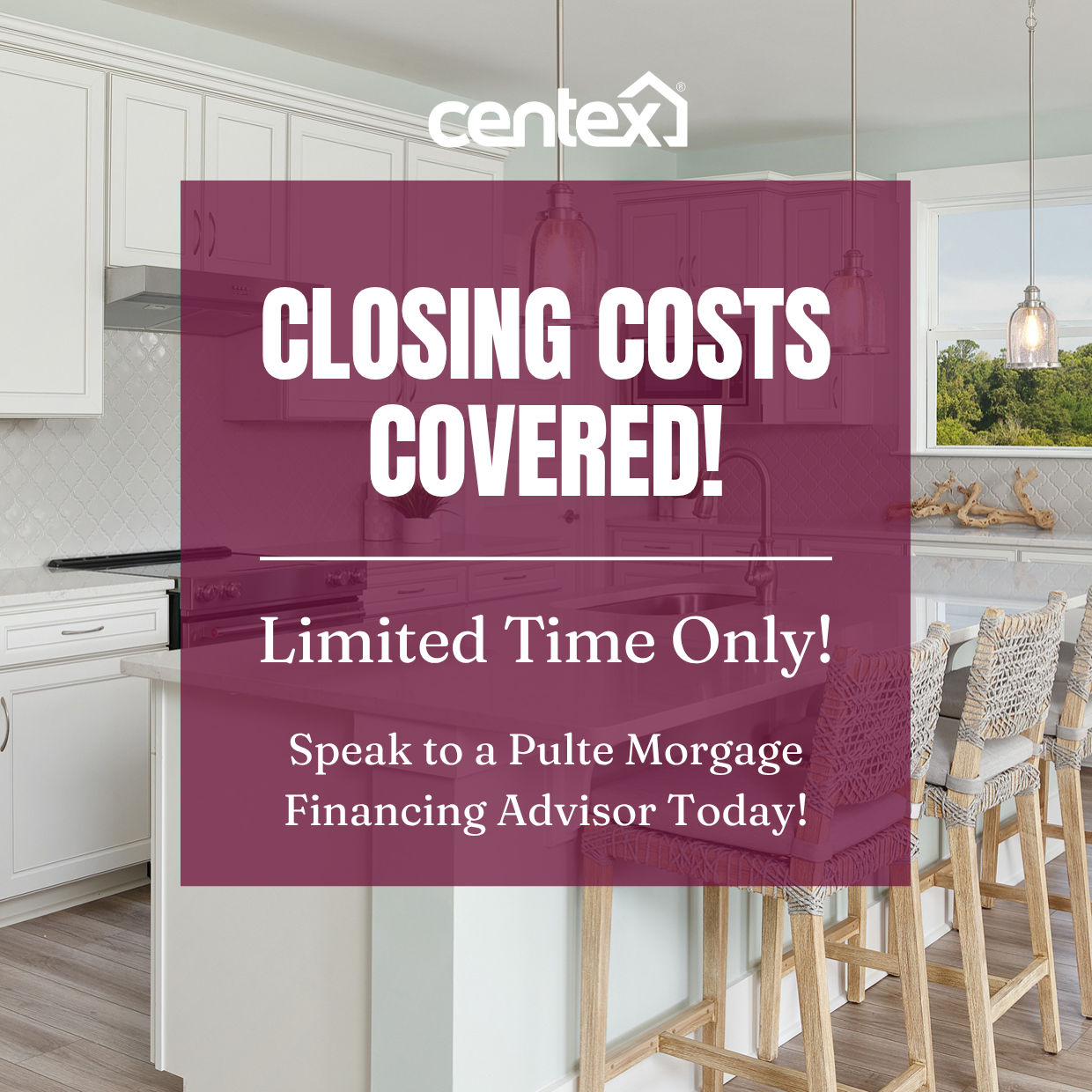 Closing Costs Incentive!