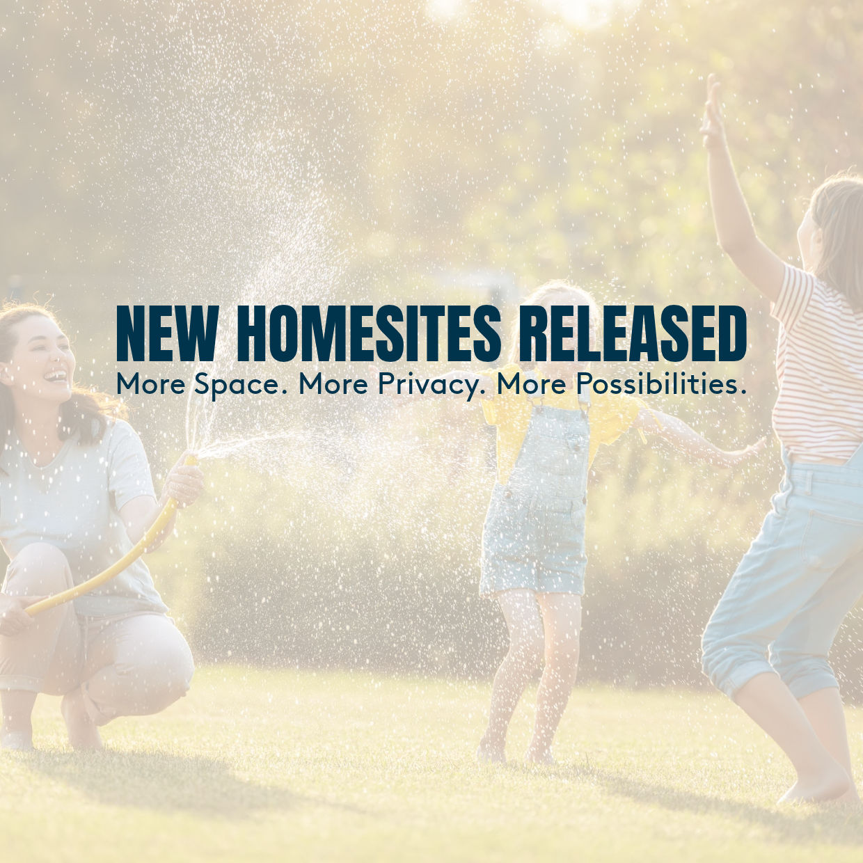 New Homesites Available