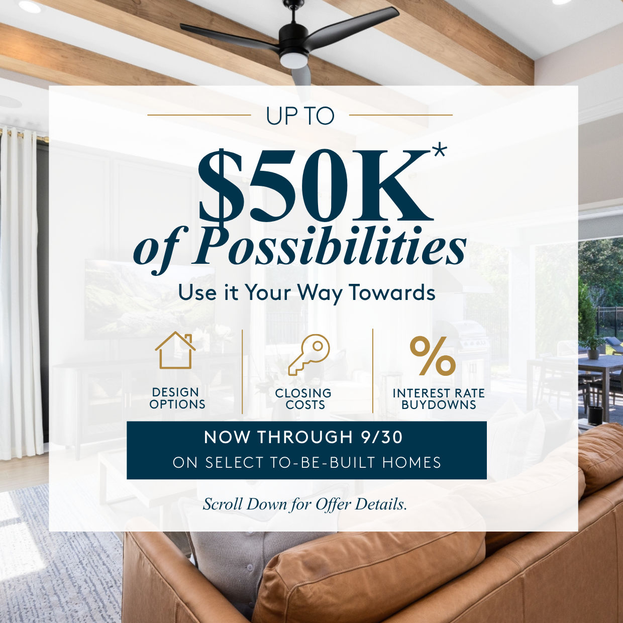 Up to $50K of Possibilites