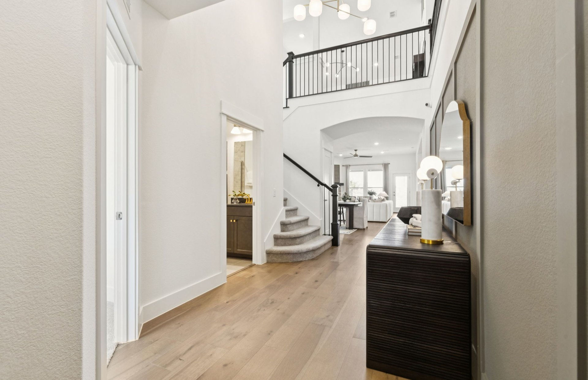 This home — photograph published by the builder