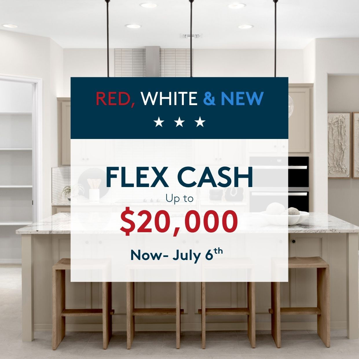 Red, White & New Sales Event