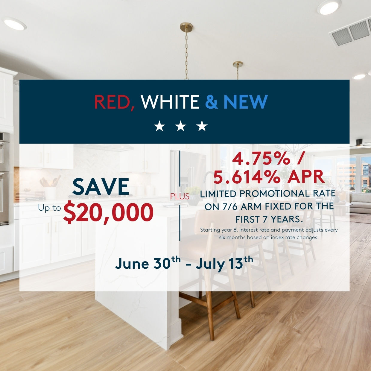 Red, White, & New Savings