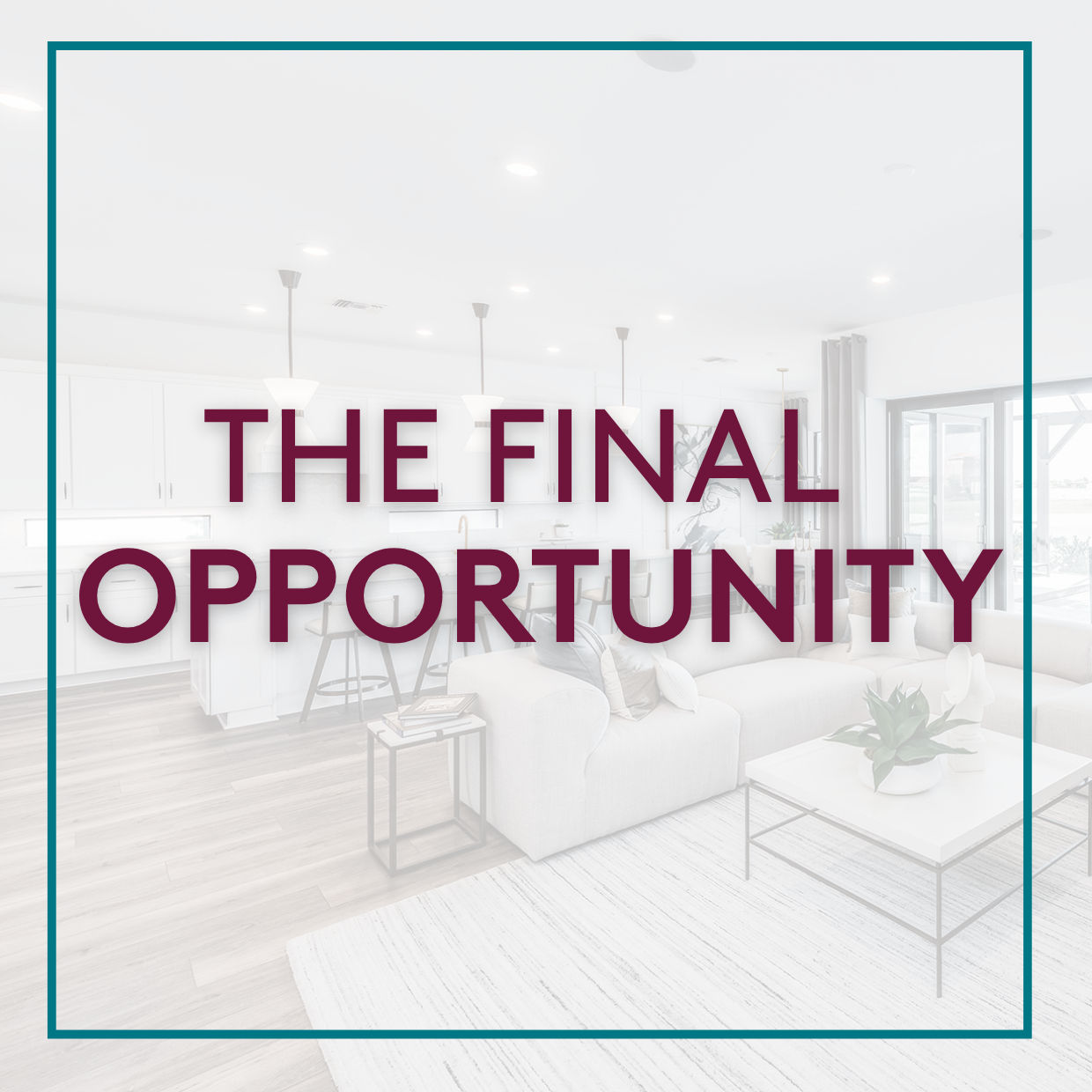 Final Opportunity 