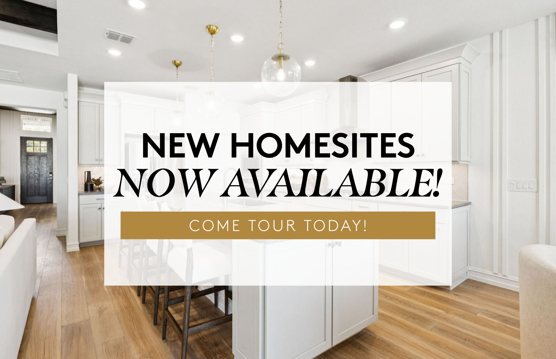 New Homesites Available Now at Del Webb at Trinity Falls