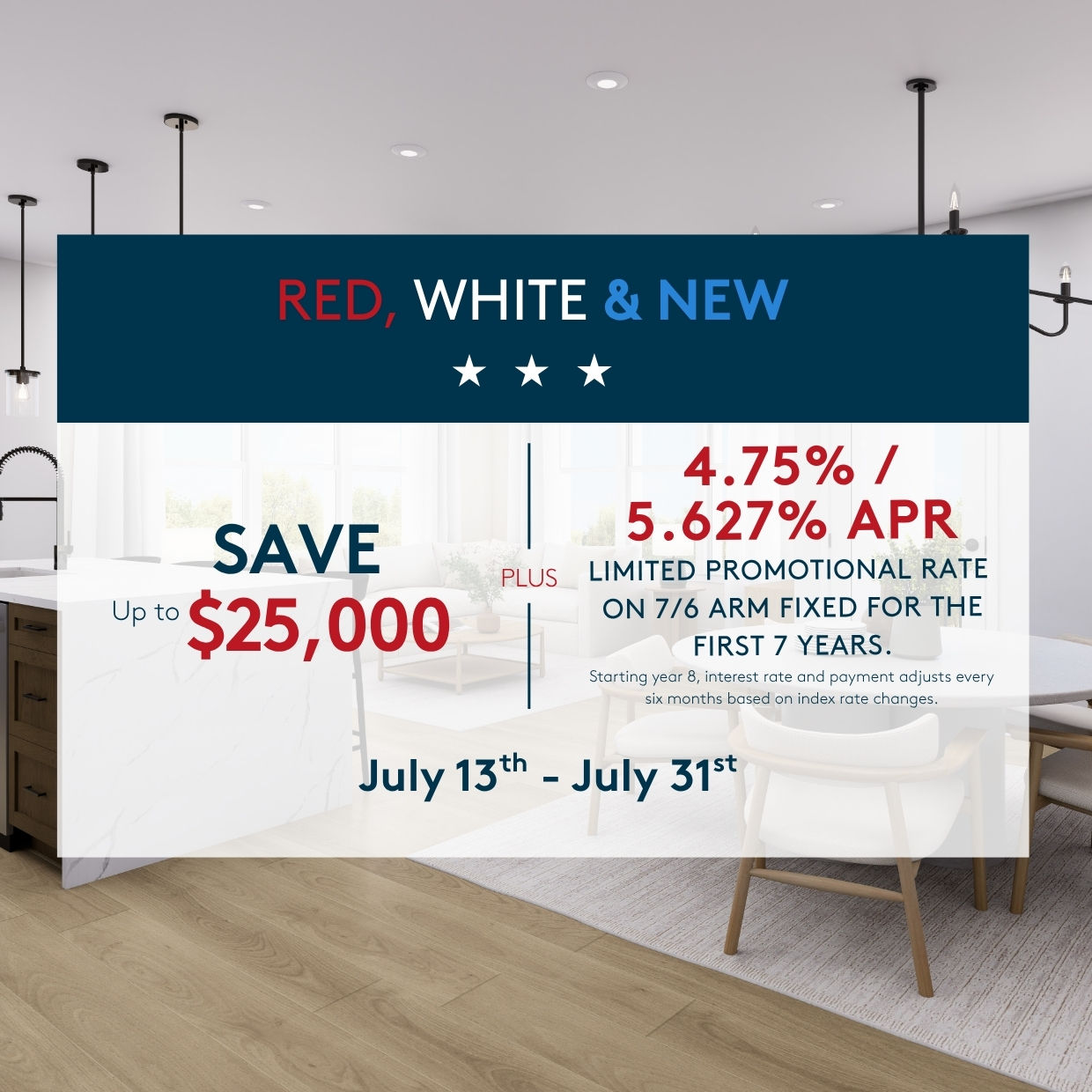 Red, White, & New Savings