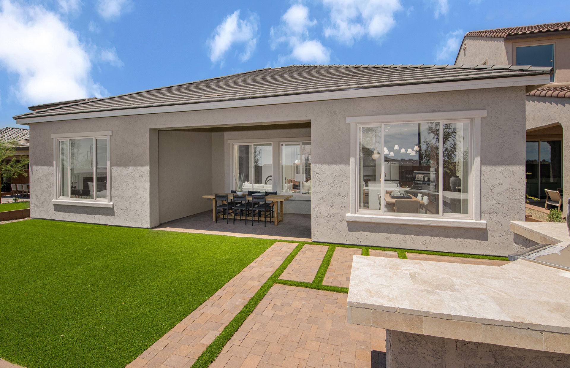 Upgraded Backyard Landscape Included