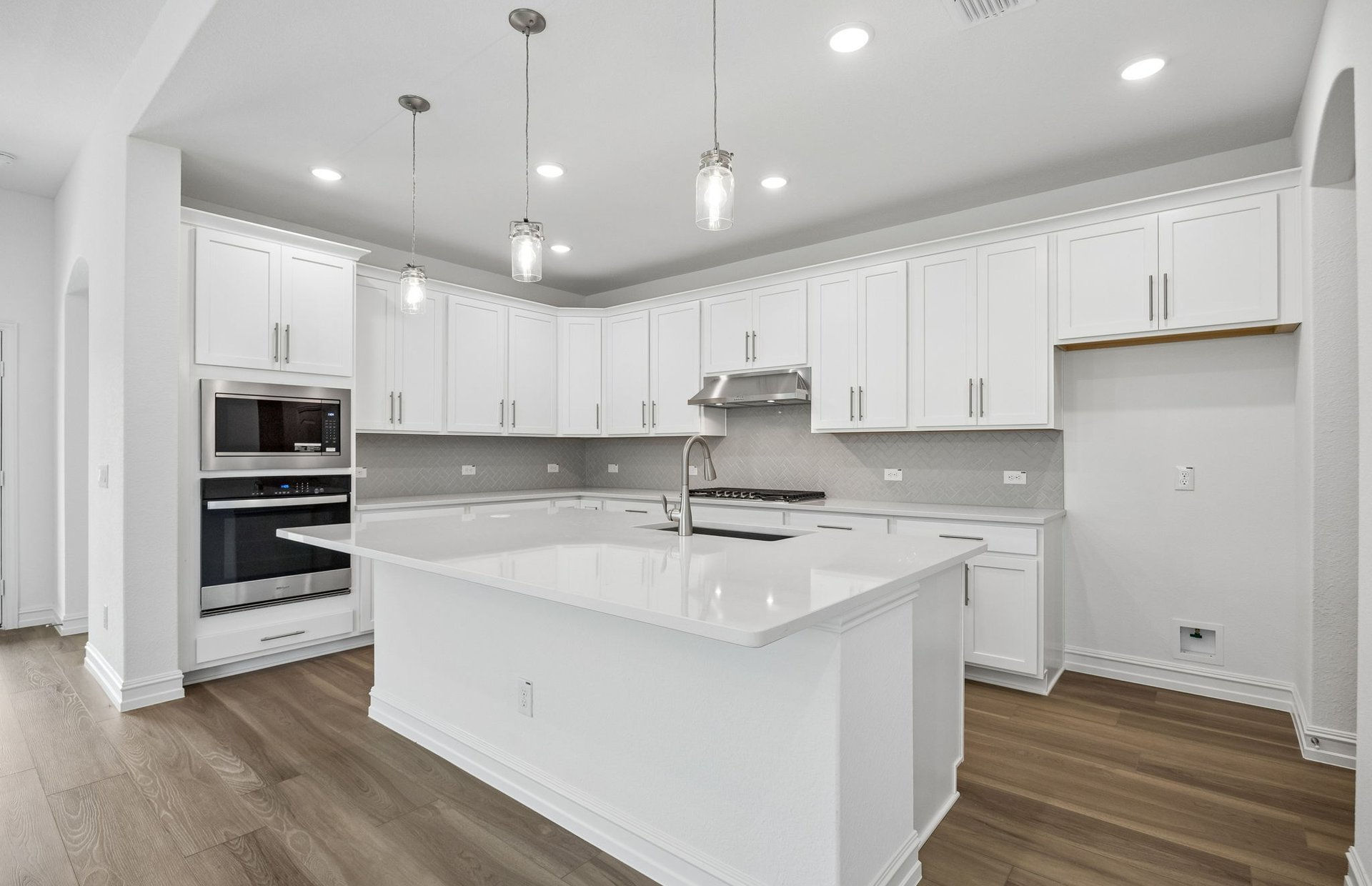 This home — photograph published by the builder