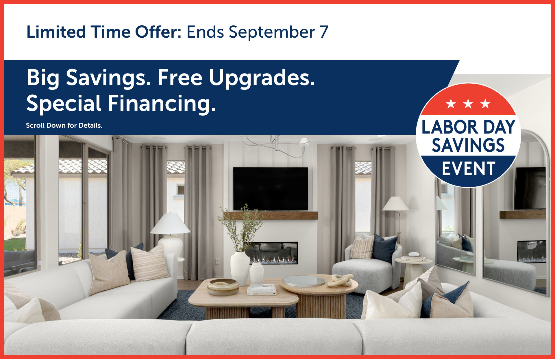 Labor Day Savings Event