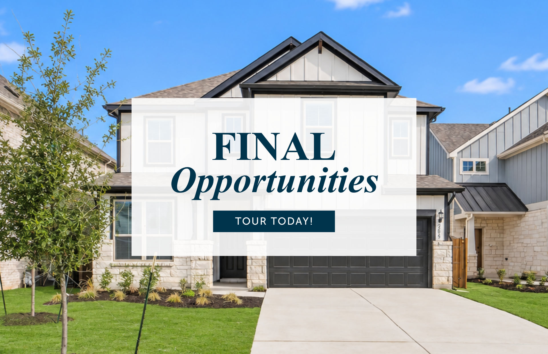 Final Opportunities at Santa Rita Ranch