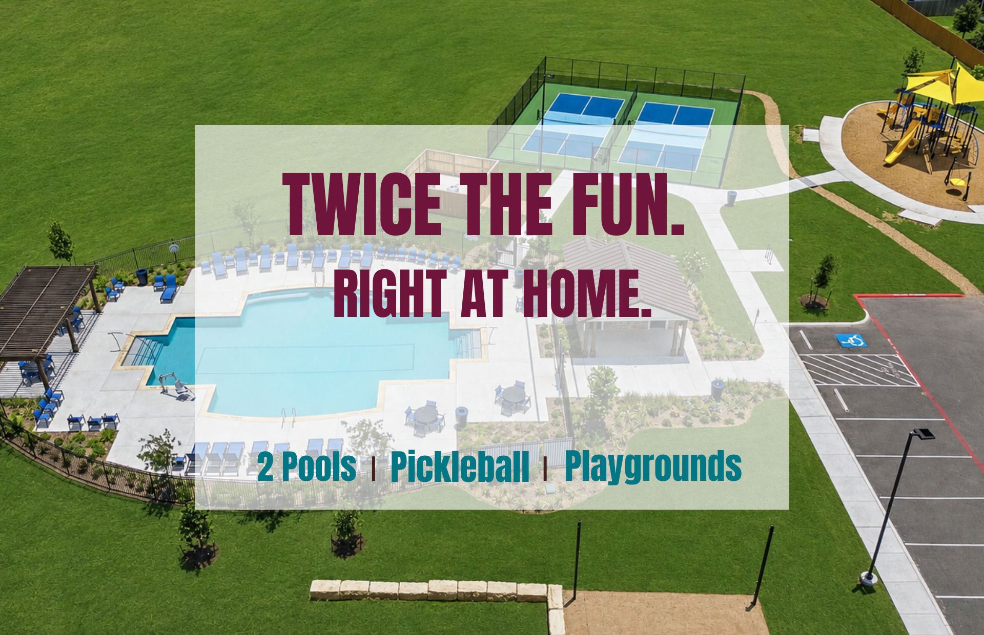 Two Amenity Centers at Creekside!