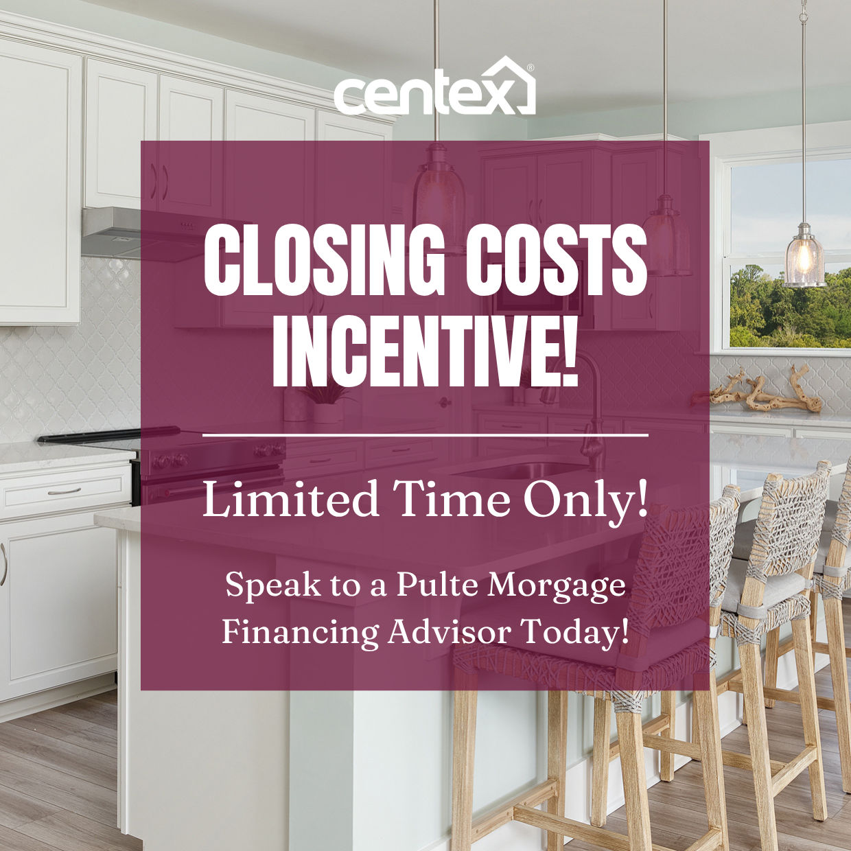 Closing Costs Incentive!
